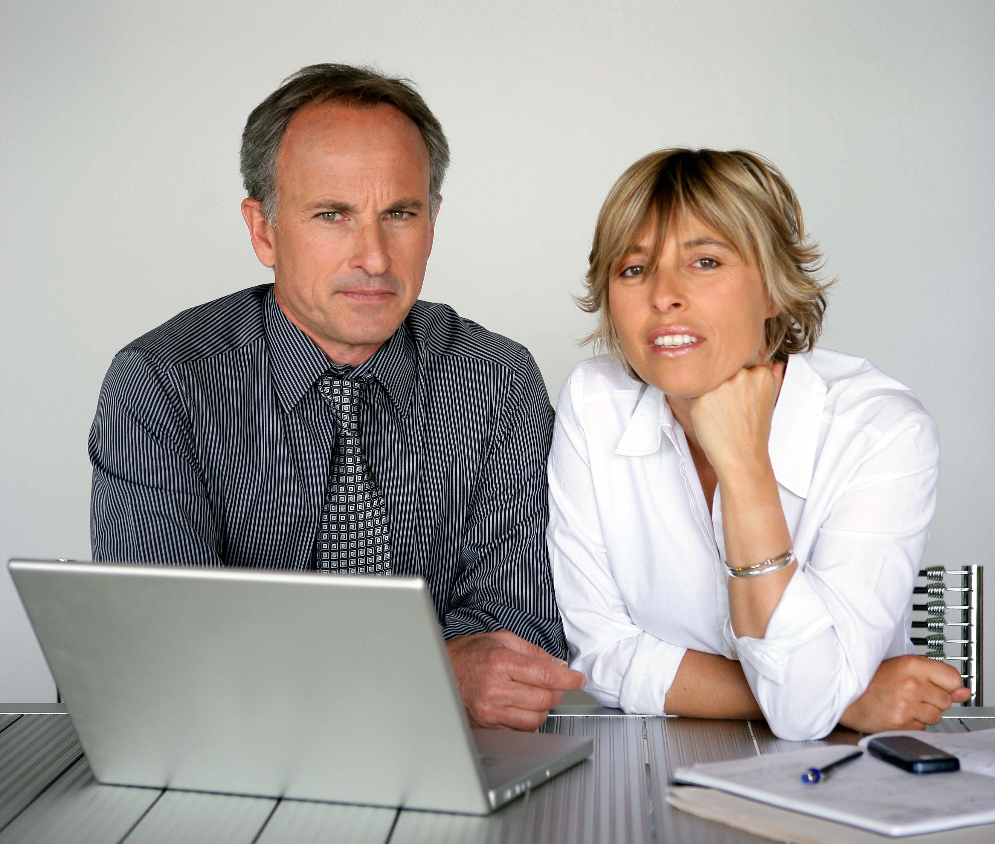 Businesspeople attending Leanne's event.