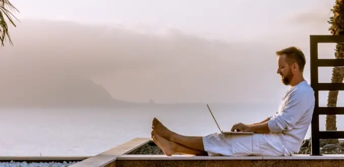 A business man who is aligned with his personal business mission.