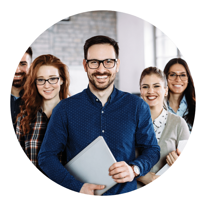 A group of businesspeople.