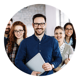 A group of businesspeople.