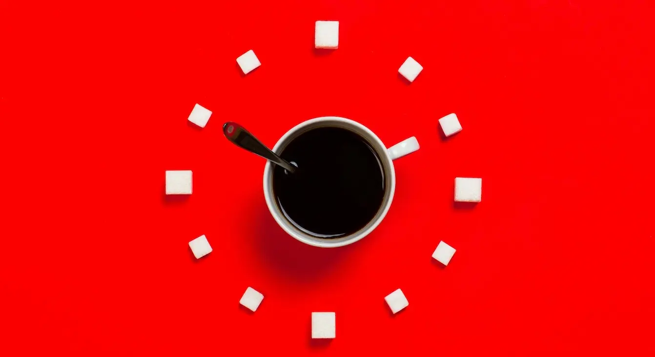 Coffee and the clock representing small business owners getting stuck